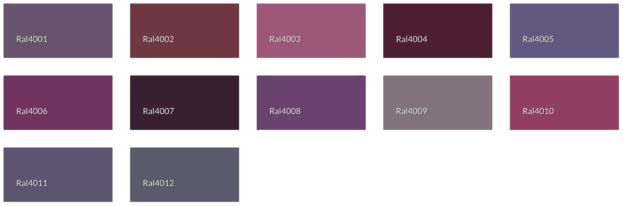 Ral Purple Color