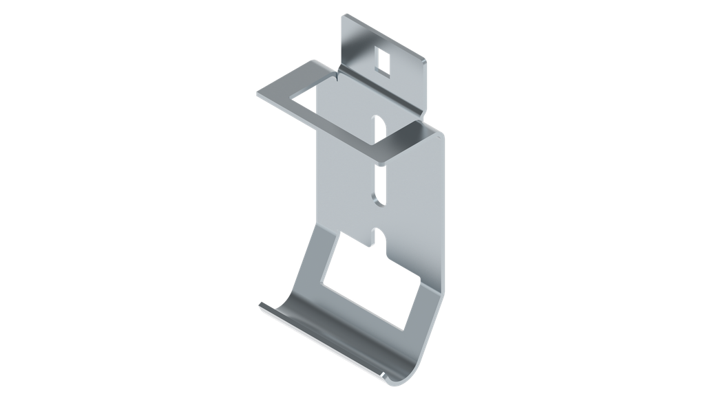 Mounting plate for fixing angle113x80x2 SP (with 0721+94046)