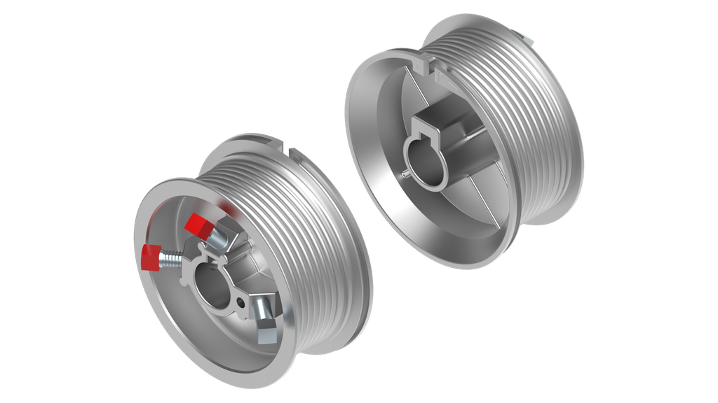 Cable drum G100/G200/R60 DLH < 3125mm 1"