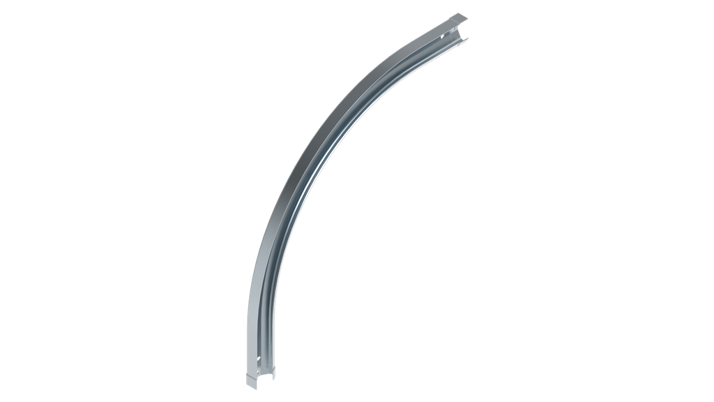 Curve TR14 550mm R370 89° ZP