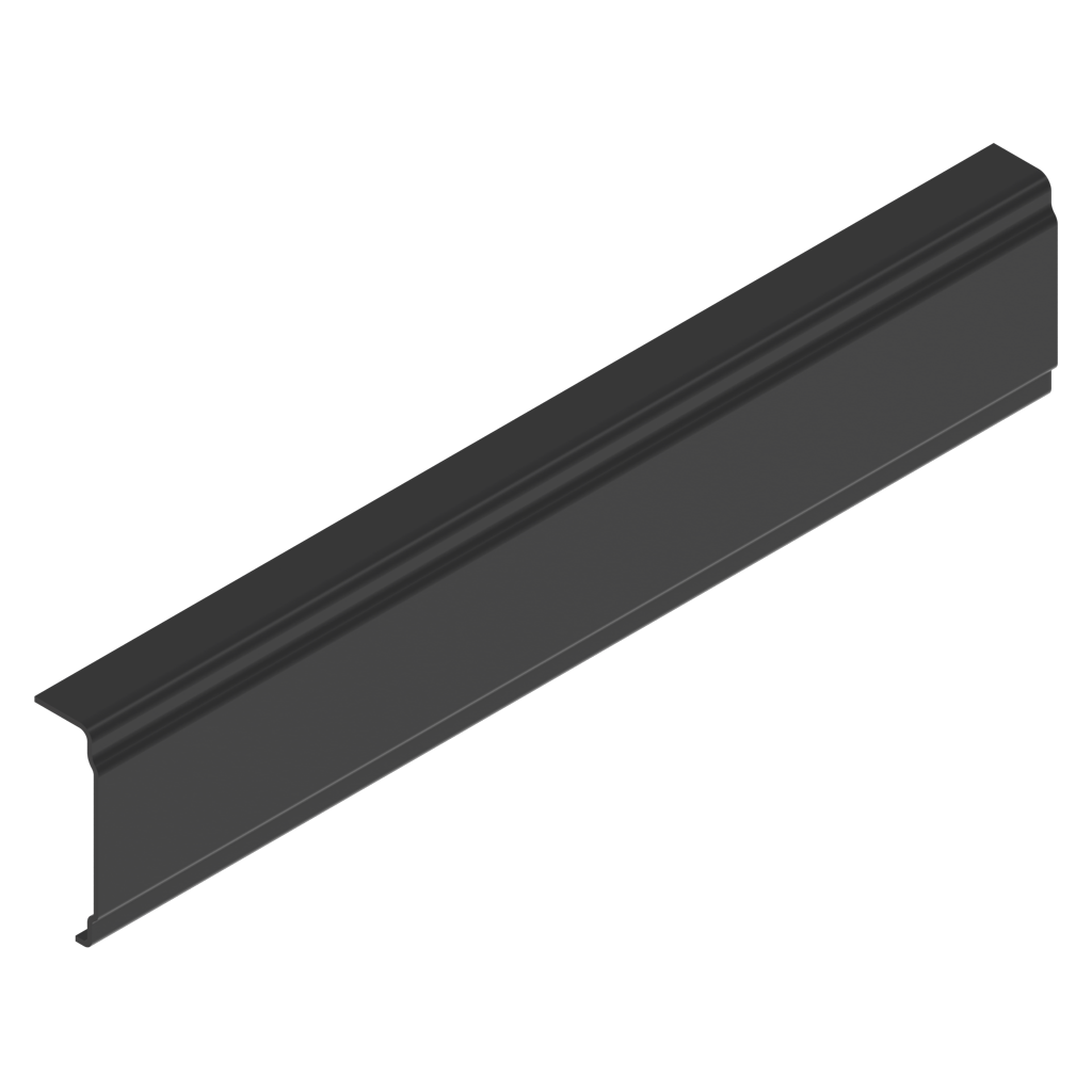 Lintel profile LOW 60x20x1,5 mm SP RAL 9004 L=4010mm
