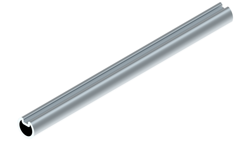 tubular shaft with keyway 1" 3mm L=5.850 mm