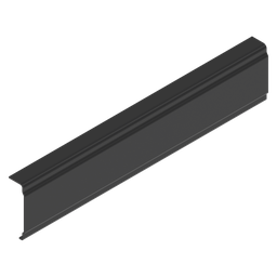 [0740-04010] Lintel profile LOW 60x20x1,5 mm SP RAL 9004 L=4010mm